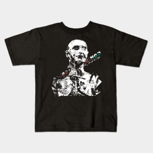 Sinead O'Connor - Newspaper Collage Kids T-Shirt